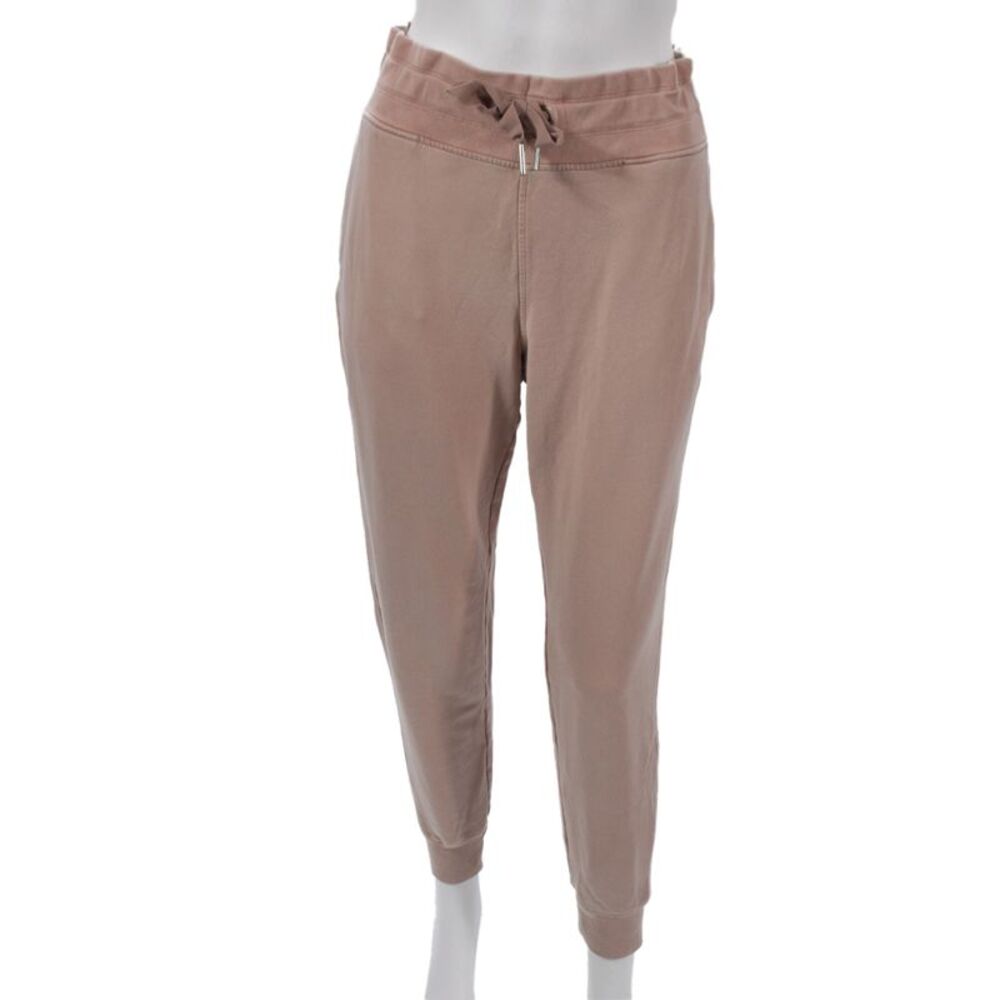Vuori Women Jogger Pants Pink Drawstring Tencel Lyocell Size S